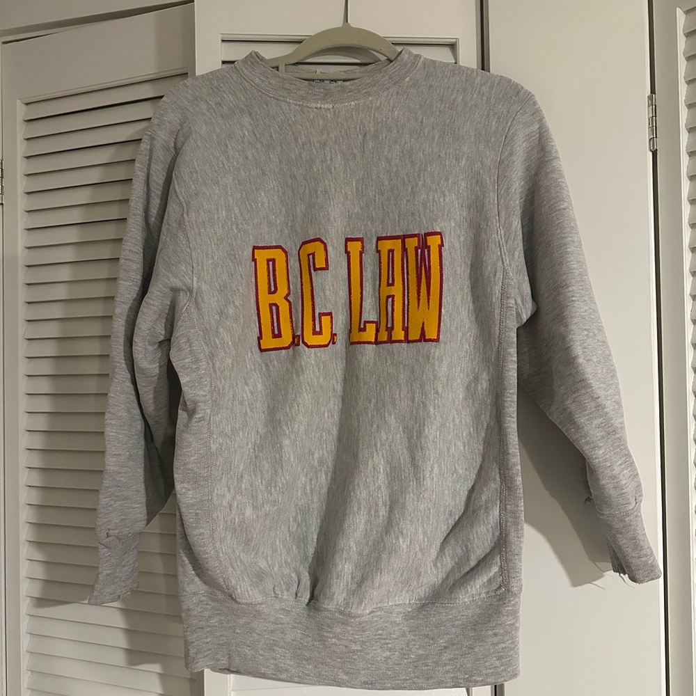 BC Law vintage crewneck sweatshirt